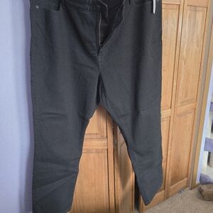 Old Navy Black Straight Leg Jeans